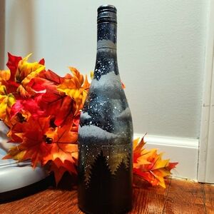 Night Sky Bottle Art